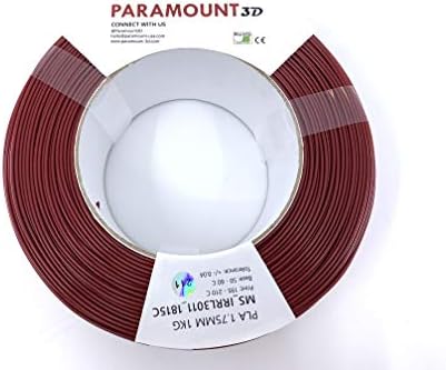 Paramount 3D PLA 1.75 ממ 1 קג נימה, 8 x 1 קג [מקרה 1])